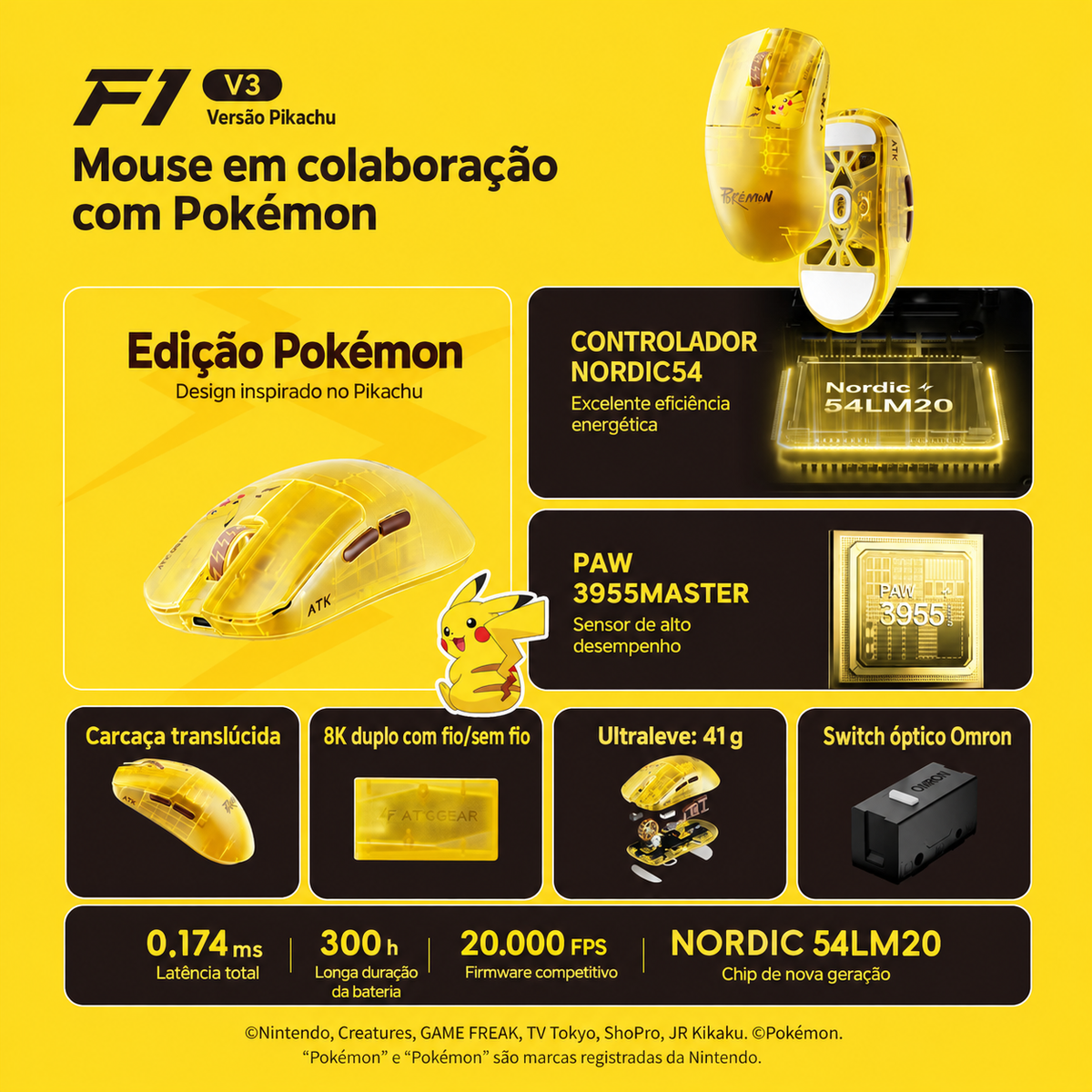ATK F1 Pikachu