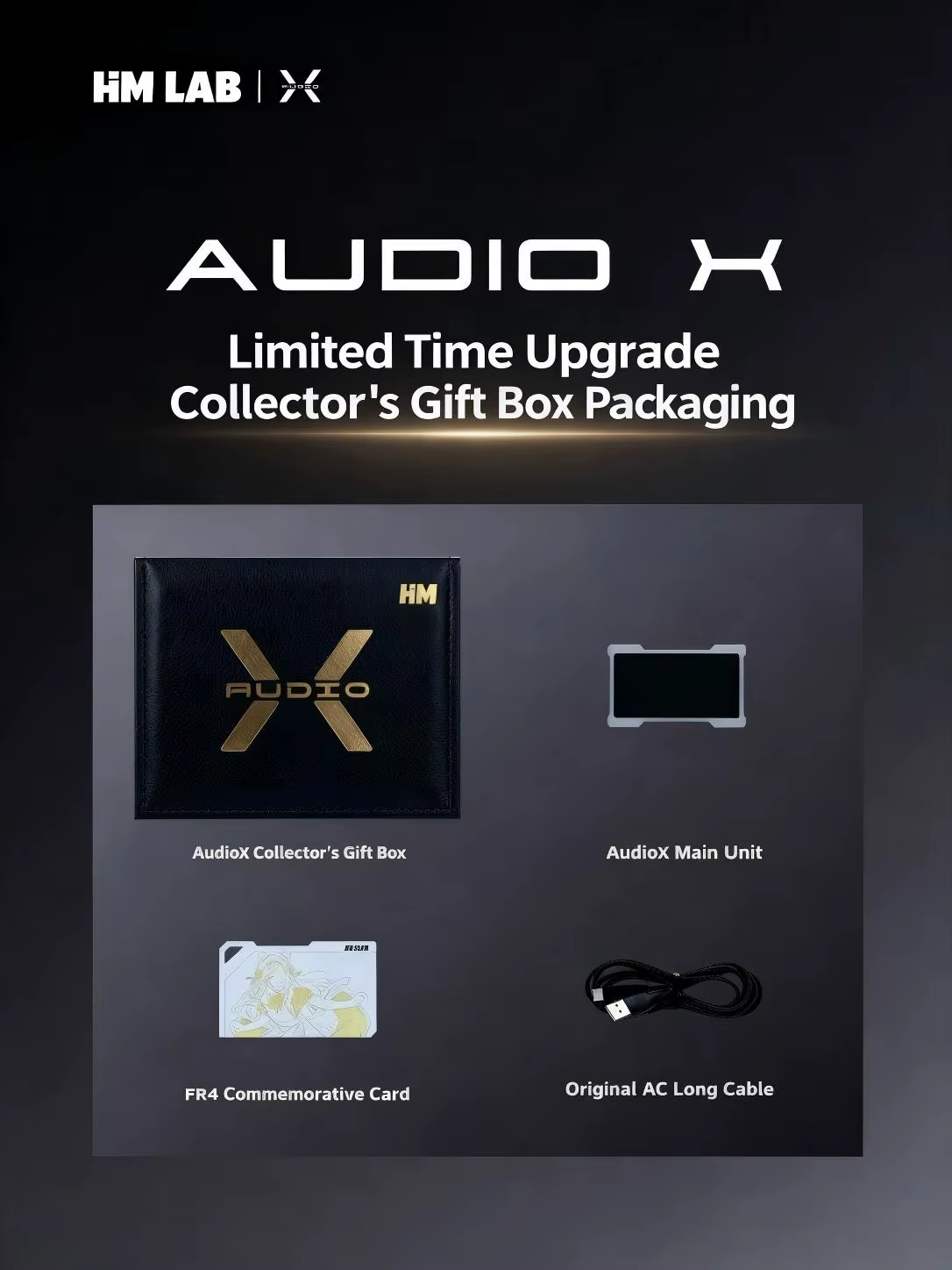 HM Lab AudioX Edição de Colecionador